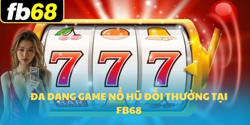 Hé Lộ Cách Chơi Nổ Hũ FB68 2025 Ăn Sạch Nhà Cái 5 Đa dạng game nổ hũ đổi thưởng tại FB68